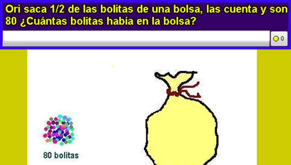 Fracción de un conjunto de bolitas (I)