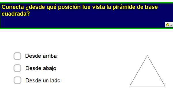 Mirando una pirámide (I)