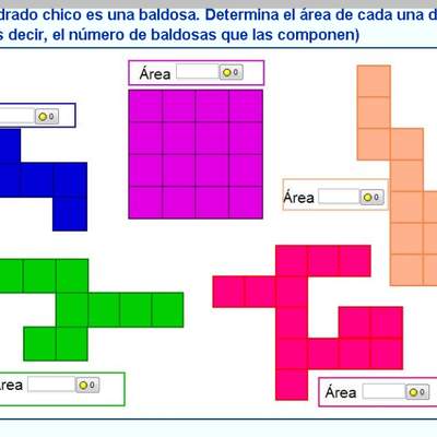 Área de formas geométricas