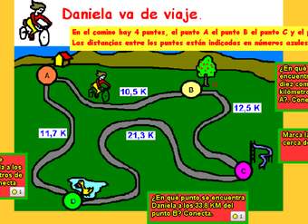 Daniela va de viaje