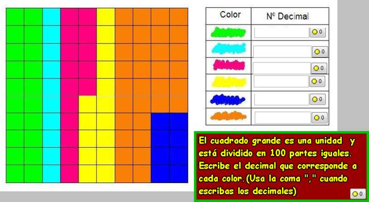 Representación de números decimales (I)