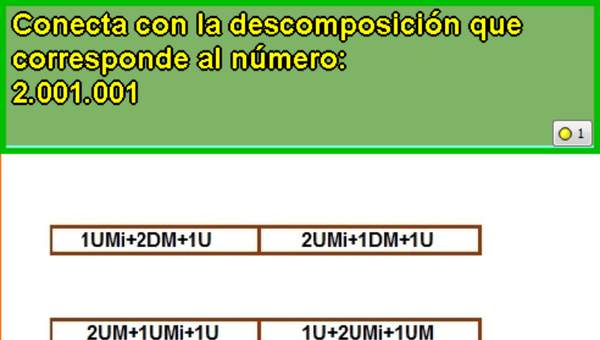 Componer y descomponer números en forma aditiva (V)