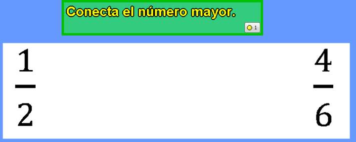 Comparando fracciones (IV)