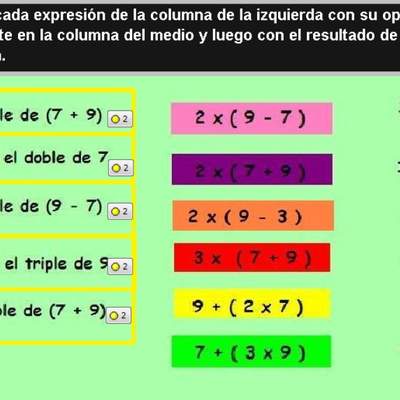 Expresiones algebraicas (I)