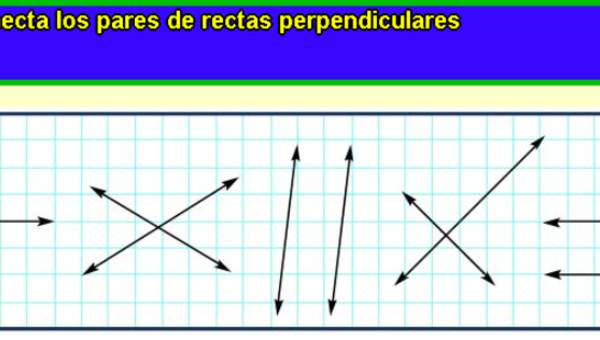 Rectas perpendiculares