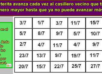 Bacterita compara fracciones de igual denominador (I)