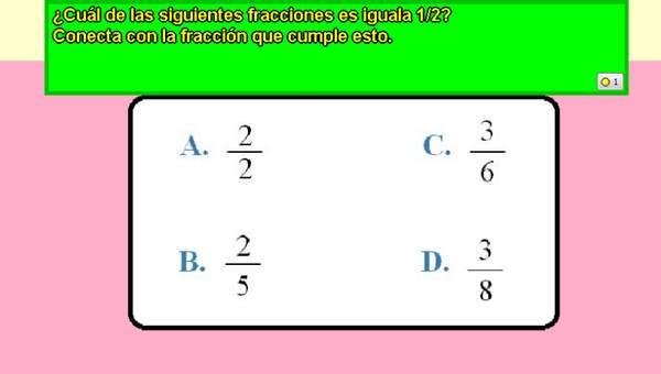 Fracciones equivalentes