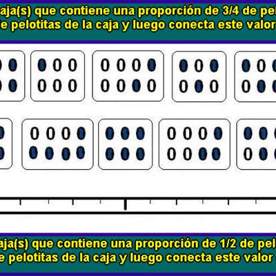 Cajas con bolitas (II)