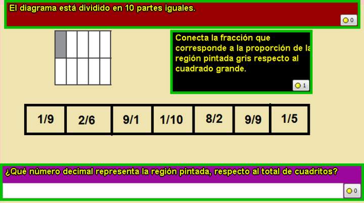 Fracciones y decimales (IV)