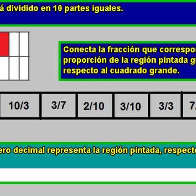 Fracciones y decimales (V)