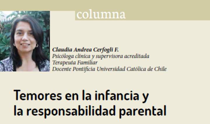 Temores en la infancia y responsabilidad parental