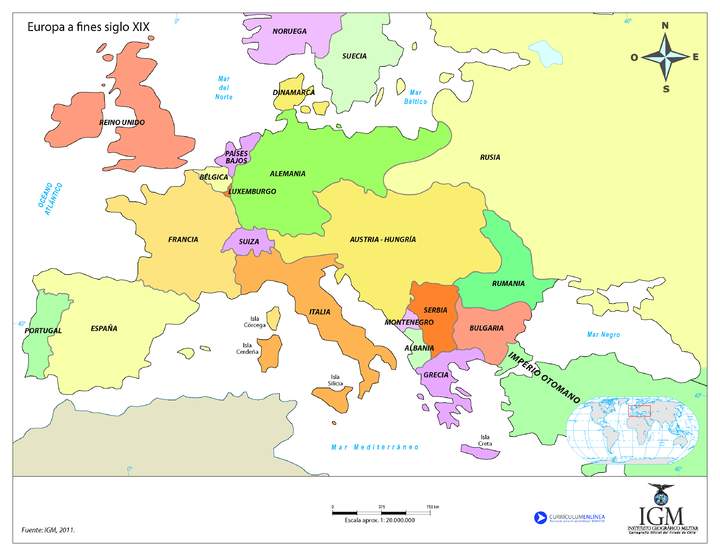 Europa a fines S XIX
