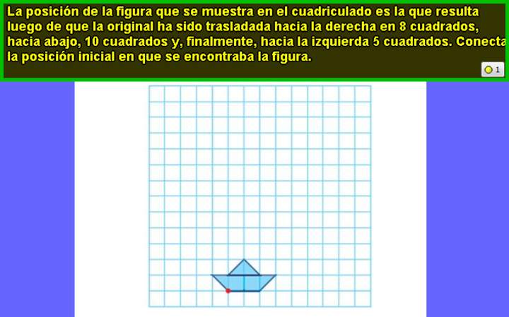 Barco en una cuadrícula