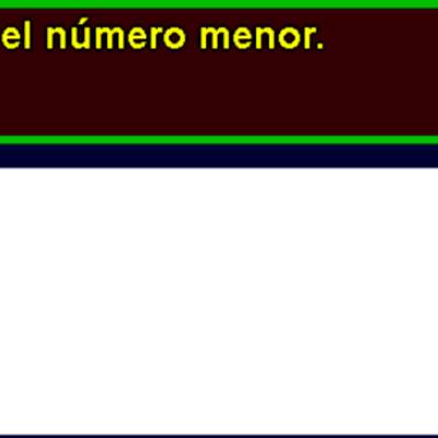 Comparando fracciones de igual denominador (II)