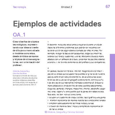 Actividades sugeridas Unidad 2
