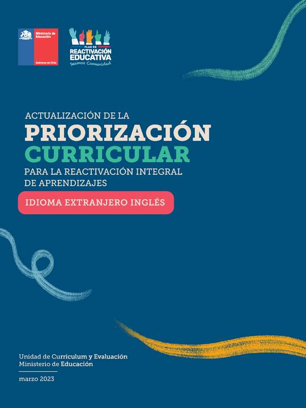 Priorización Curricular Inglés