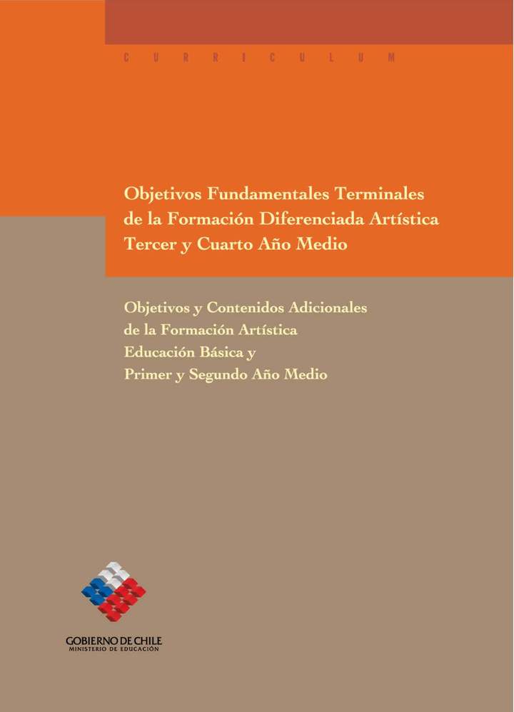 OF Terminales de Formación Diferenciada Artística 3° y 4° medio