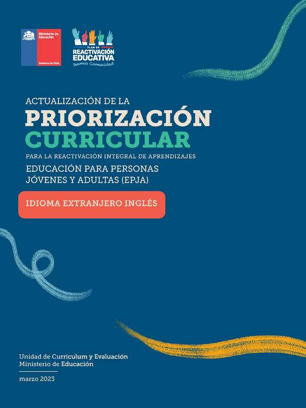 Priorización Curricular EPJA Inglés