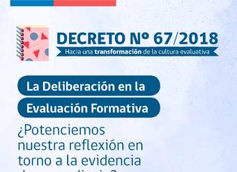 La Deliberación en la evaluación formativa. ¿Potenciemos nuestra reflexión en torno a la evidencia de aprendizaje?