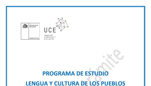 Programa de Estudio DIAGUITA 5° básico