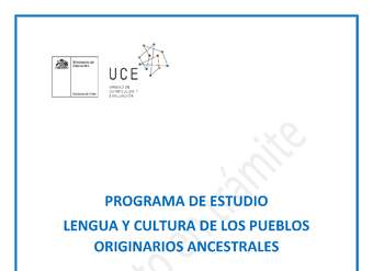 Programa de Estudio MAPUCHE 5° básico