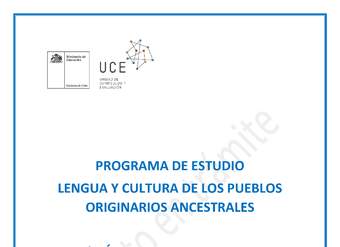 Programa de Estudio QUECHUA 5° básico