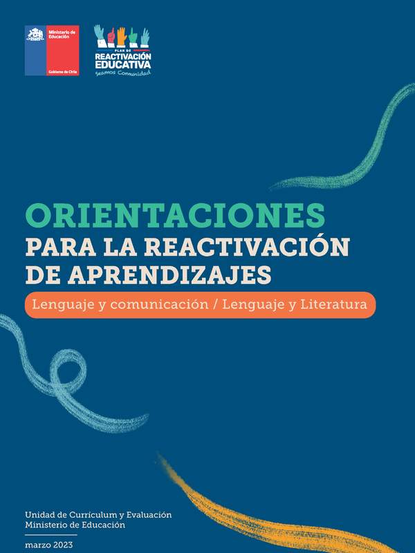 Orientaciones para la reactivación de Lenguaje