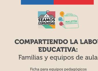 Compartiendo la labor educativa, familias y equipos de aula Recursos