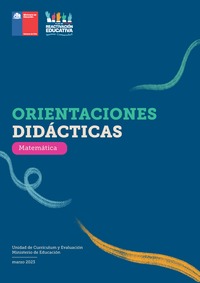 Orientaciones didácticas: Matemática