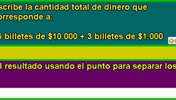 Cantidad de billetes (II)