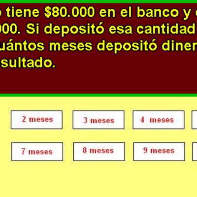 Depósitos en el banco