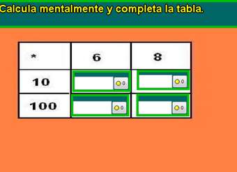 Cálculo mental de multiplicaciones (III)