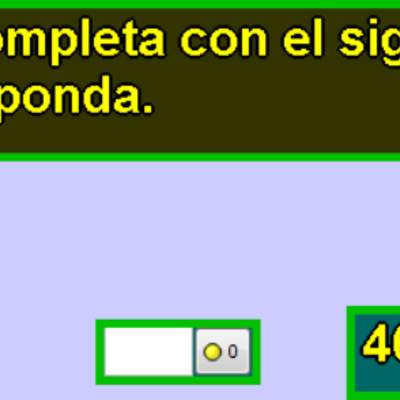 Comparar y ordenar números (IV)