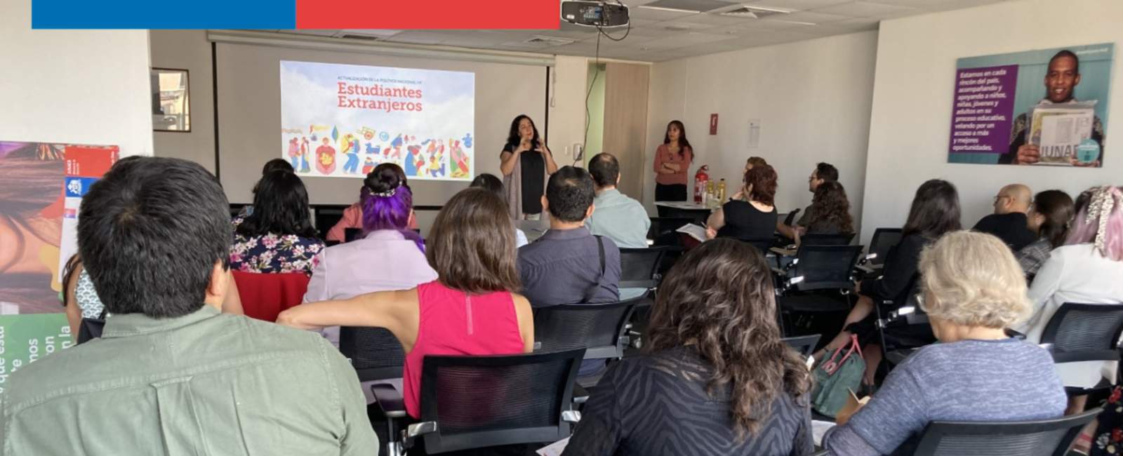 Equipos de la UCE participan de jornada de formación sobre la Política Nacional de Estudiantes Extranjeros Mineduc