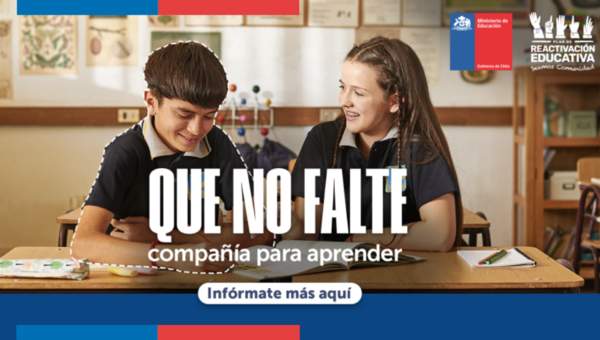 “Que no falte”: Mineduc lanza campaña que convoca a toda la ciudadanía a contribuir para que niños, niñas y adolescentes asistan a escuelas y jardines