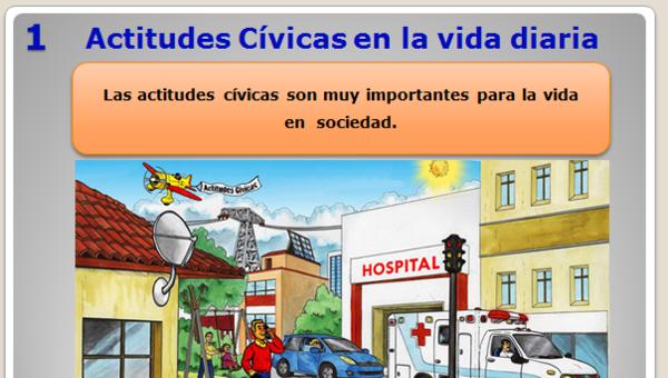 Actitudes cívicas en la vida diaria