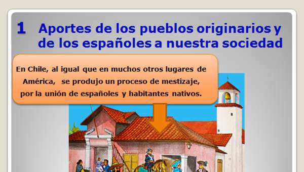 Aportes de pueblos originarios