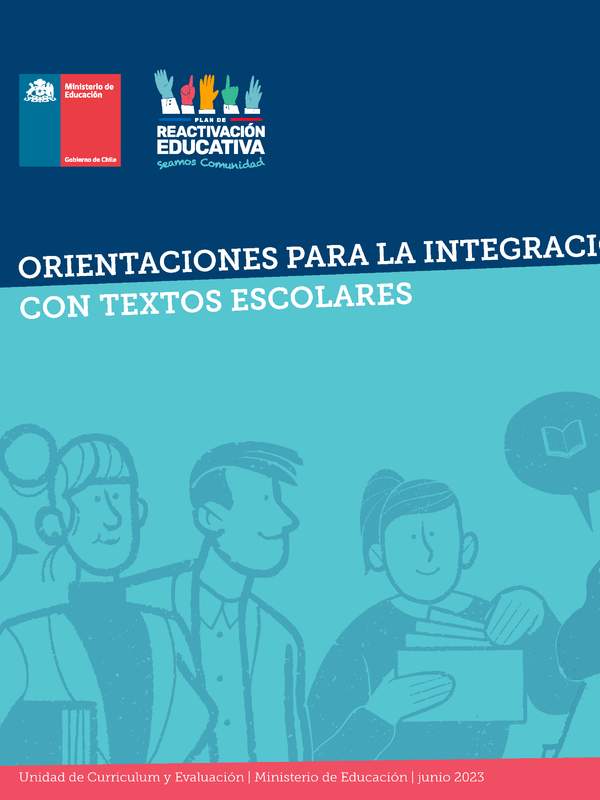 Orientaciones para la integración de aprendizajes con Textos Escolares