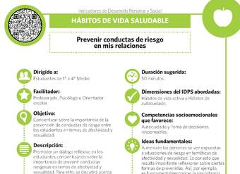 Prevenir conductas de riesgo en mis relaciones.