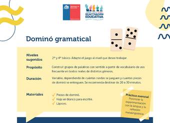 Dominó gramatical