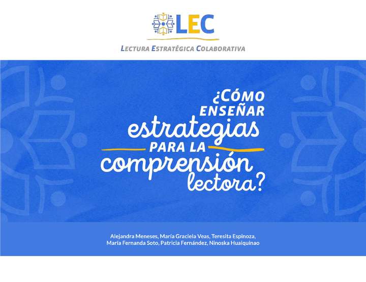 Libro Cómo enseñar estrategias para la comprensión lectora