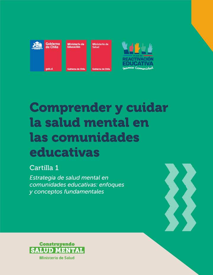 Cartilla 1: Estrategia de salud mental en comunidades educativas: enfoques y conceptos fundamentales.