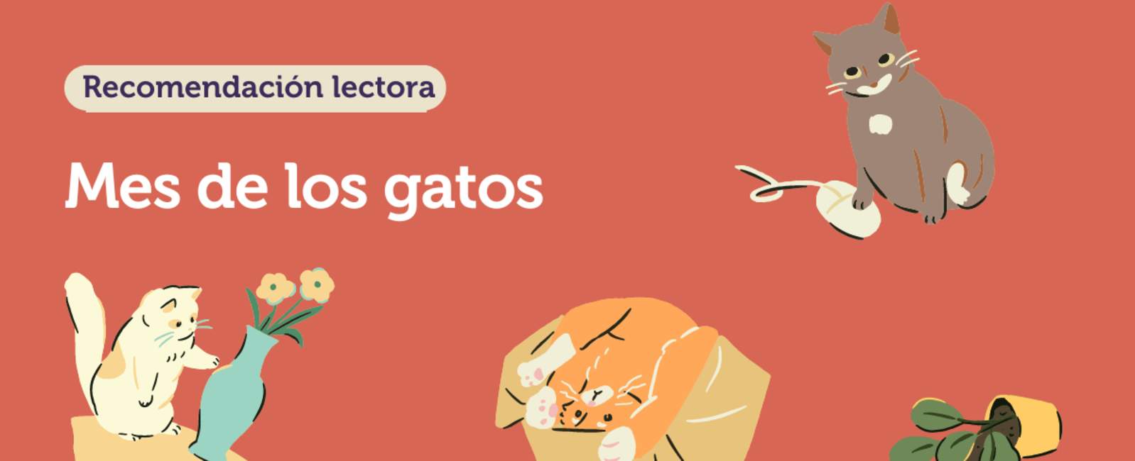 Recomendación lectora: agosto mes de los gatos