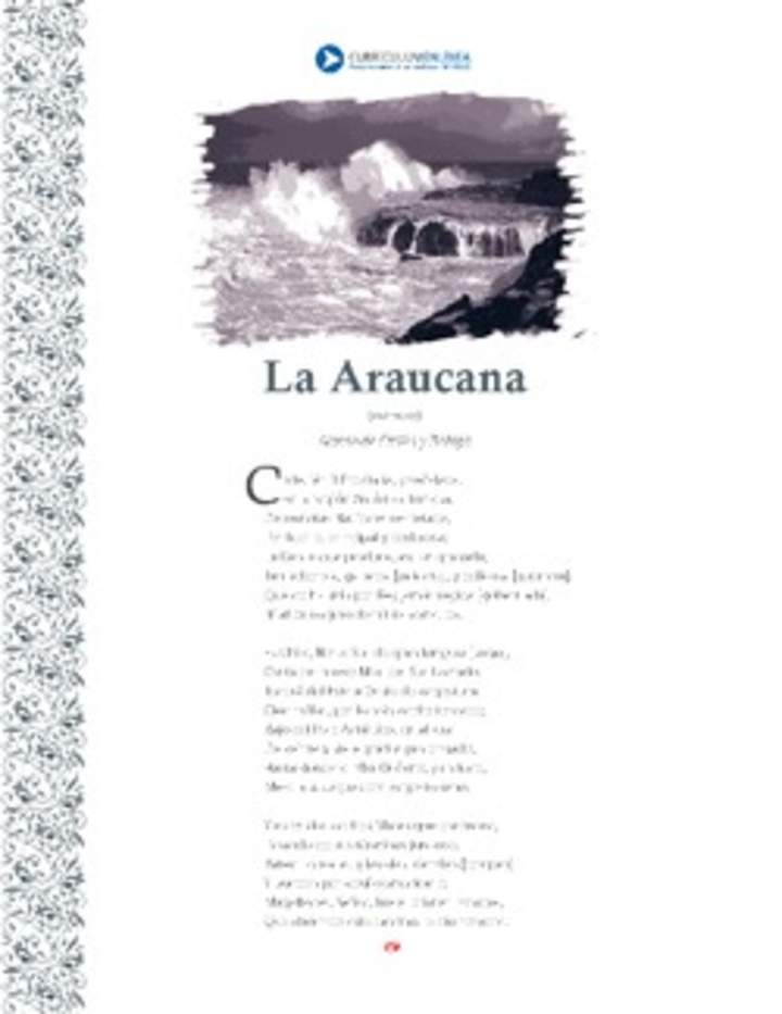 Extracto de la Araucana