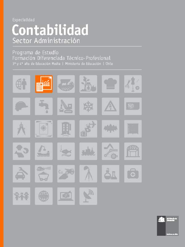 Programa de Estudio Especialidad Contabilidad