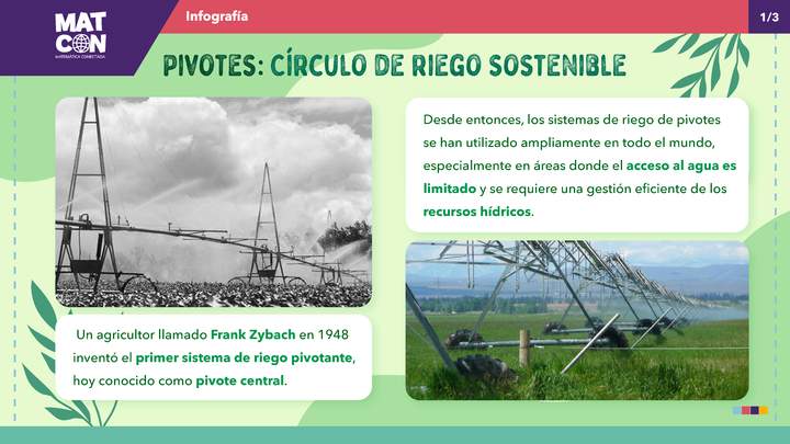 Infografía: Regadíos Circulares