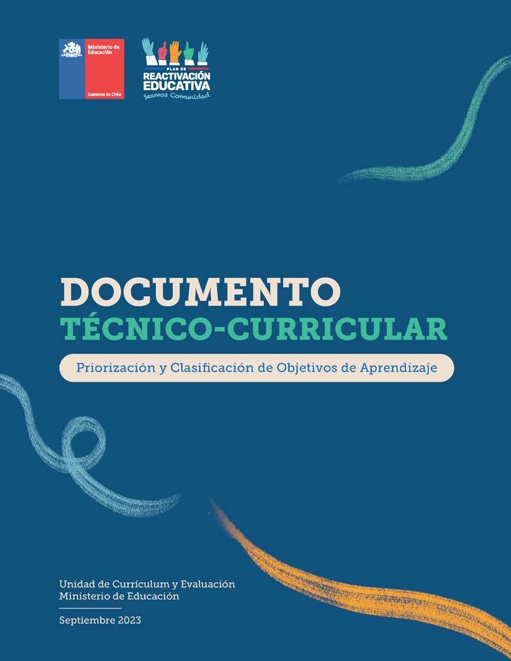 Documento Técnico Curricular. Priorización y Clasificación de Objetivos de Aprendizaje