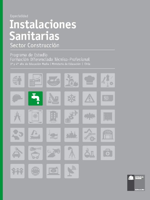 Programa de Estudio Especialidad Instalaciones Sanitarias