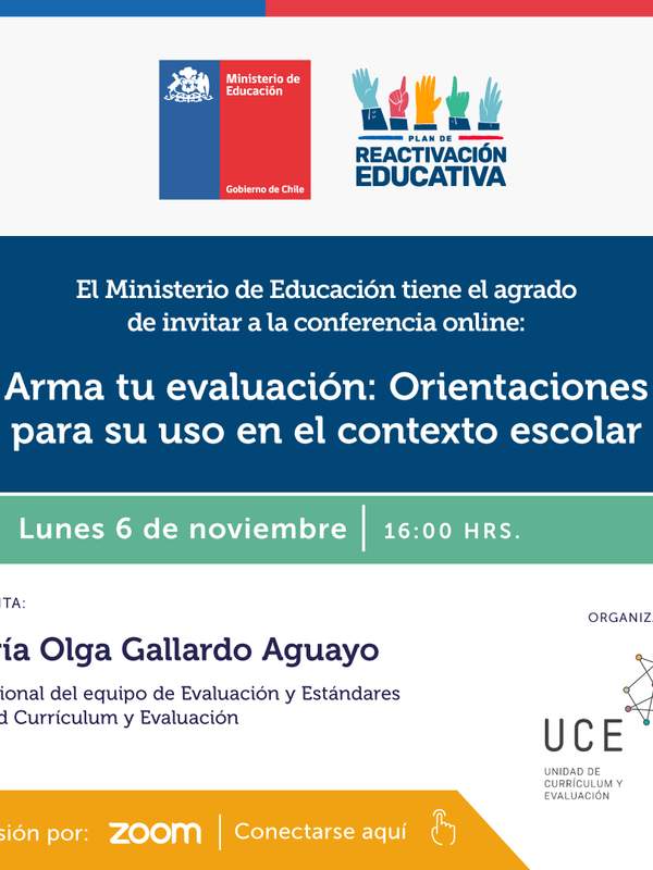 Arma tu evaluación: Orientaciones para su uso en el contexto escolar