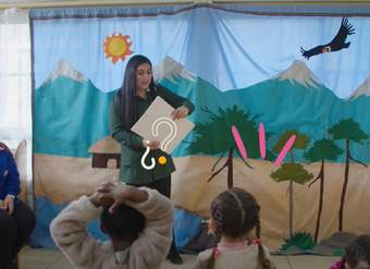 Video experiencia pedagógica con cuento "Lobito de mar se ha perdido"